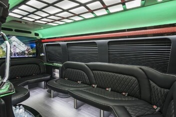Burbank Sprinter Party Bus Interior