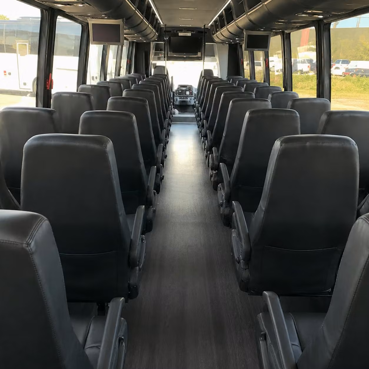 30 passenger minibus interior