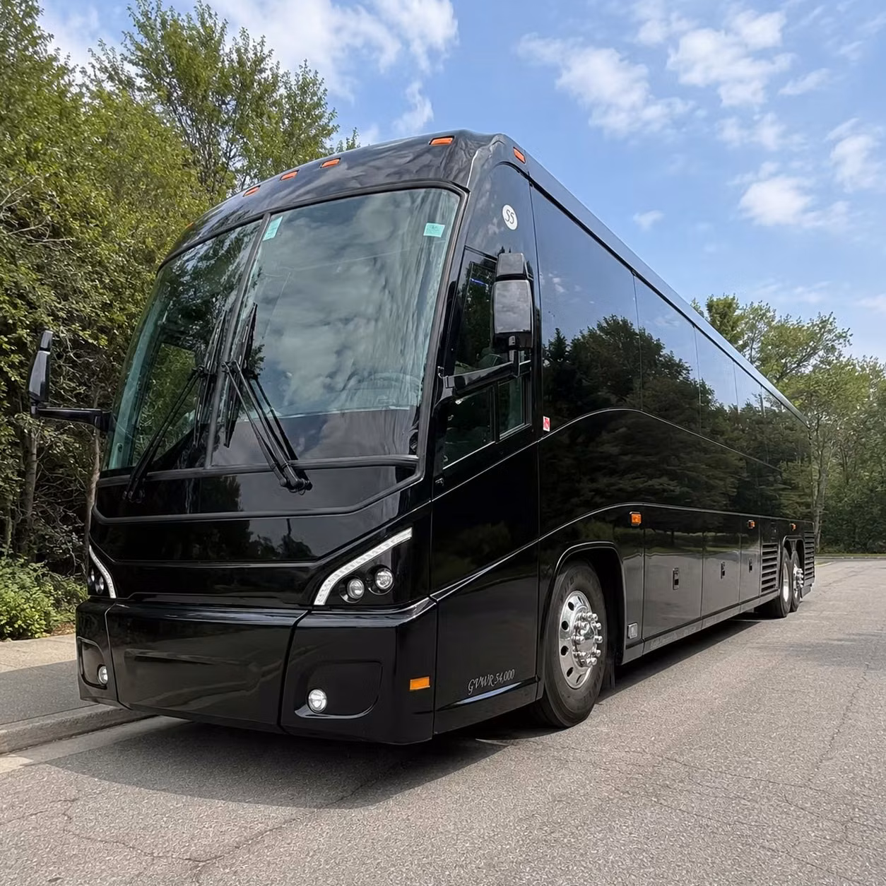 dod compliant and ada accessible bus rentals for burbank military operations